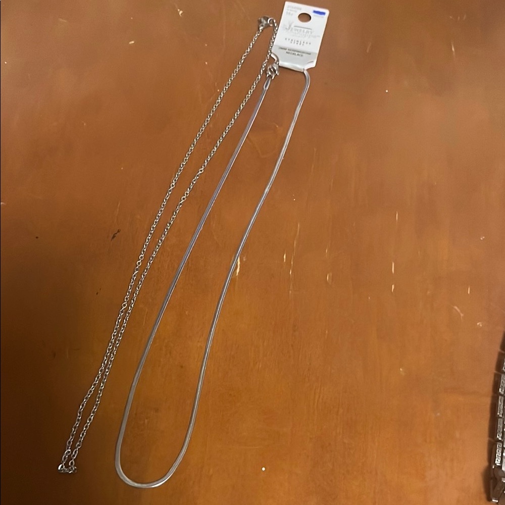 NWT Silver Chain Necklace Bundle